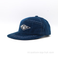 Aangepaste ongestructureerde snapback -hoed